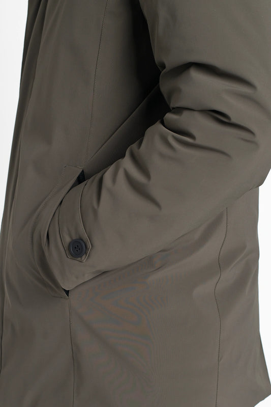 GABARDINA VERDE ACOLCHADA HOMEWARD