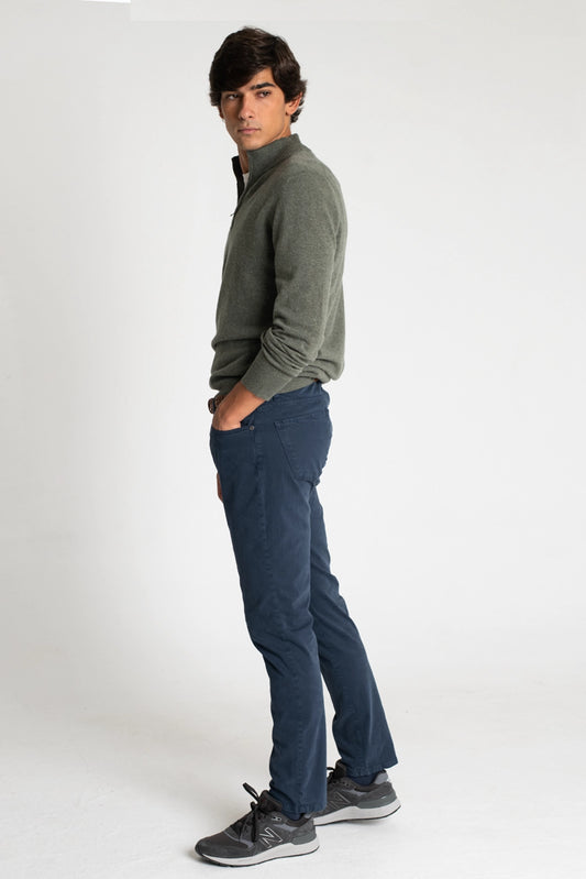 JERSEY CREMALLERA VERDE OLIVA