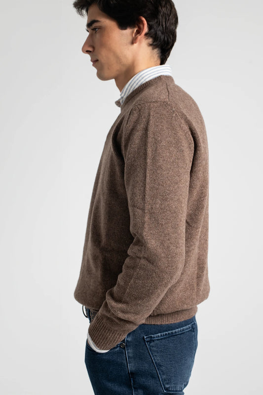 JERSEY CUELLO A CAJA TOSTADO