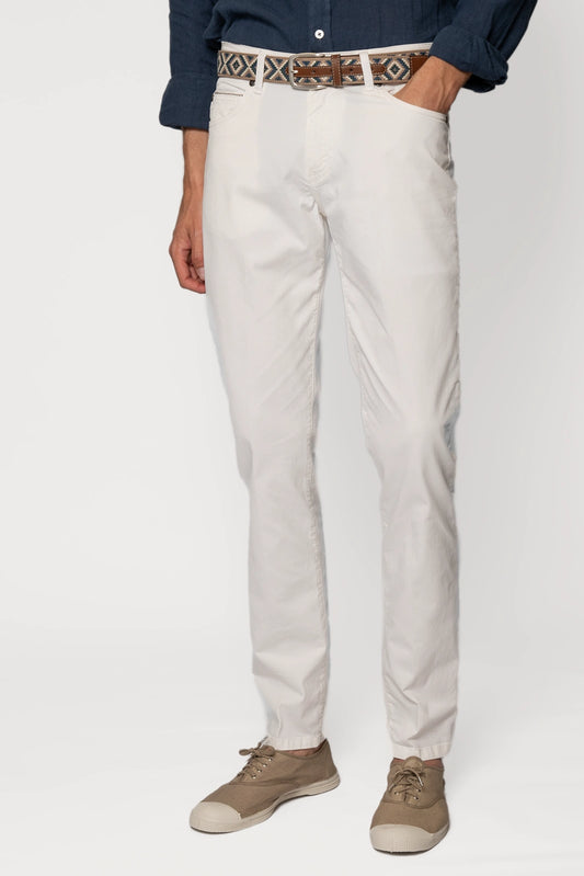 PANTALÓN 5 BOLSILLOS BLANCO
