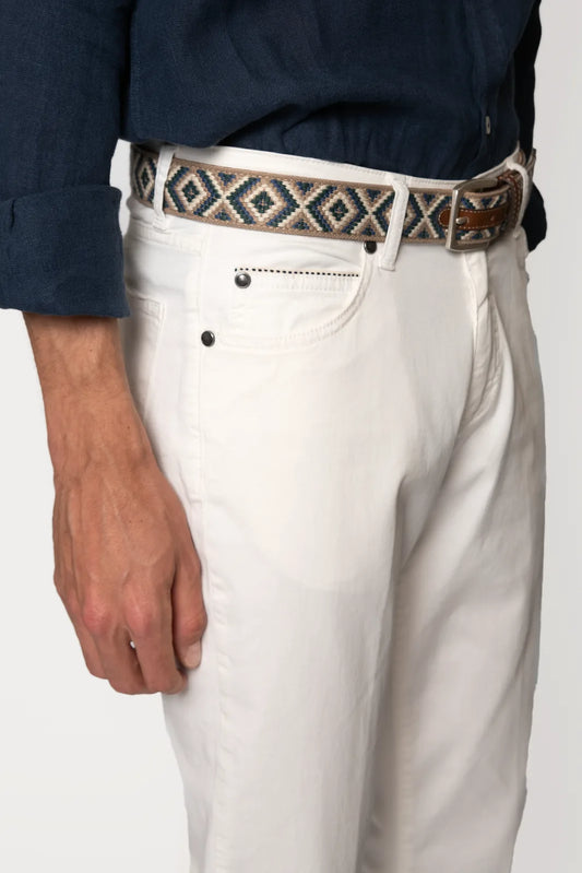 PANTALÓN 5 BOLSILLOS BLANCO