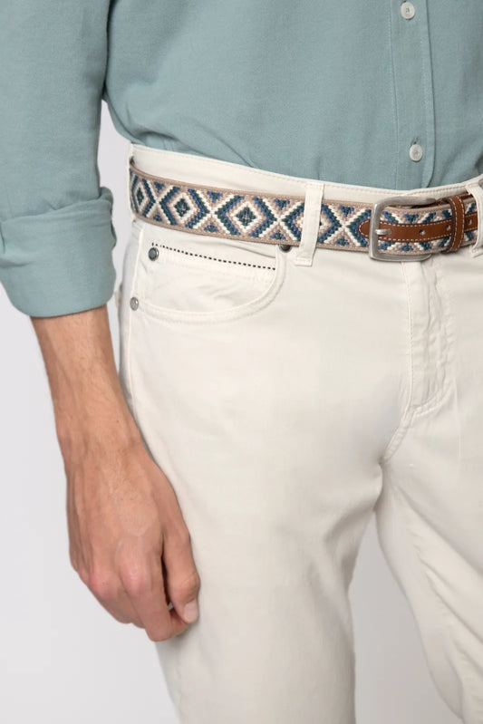 PANTALÓN 5 BOLSILLOS BEIGE CLARO
