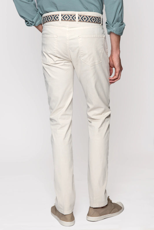 PANTALÓN 5 BOLSILLOS BEIGE CLARO