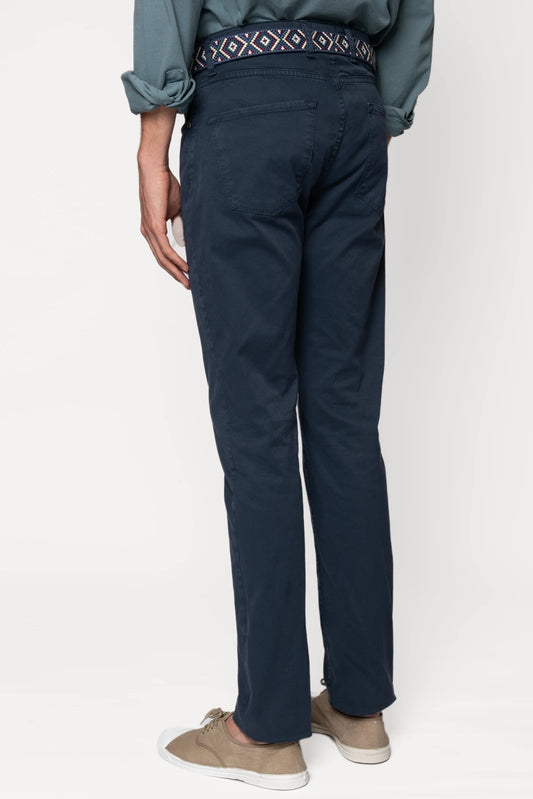 PANTALON 5 BOLSILLOS AZUL OSCURO