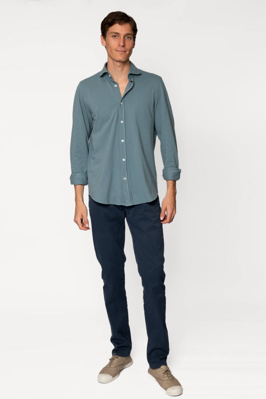 PANTALON 5 BOLSILLOS AZUL OSCURO