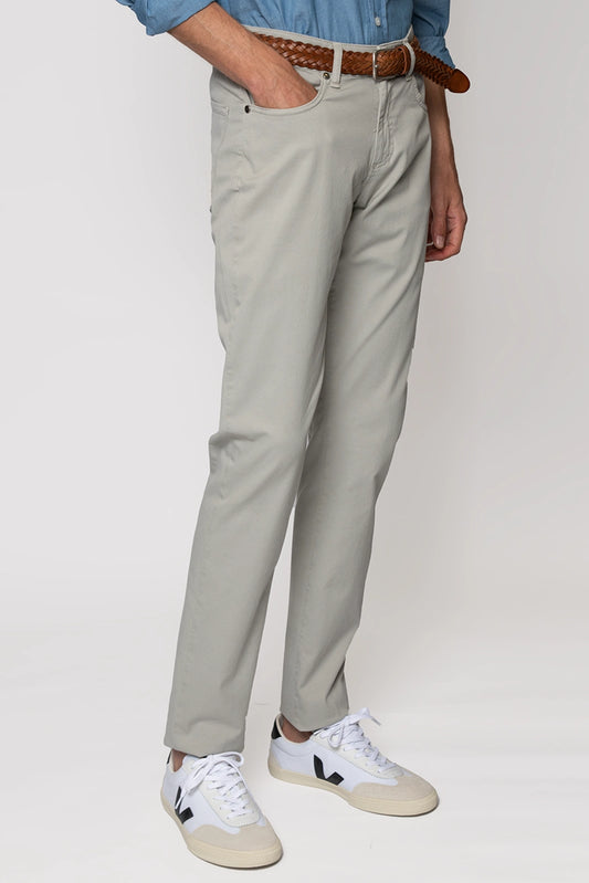 PANTALÓN 5 BOLSILLOS PIEDRA