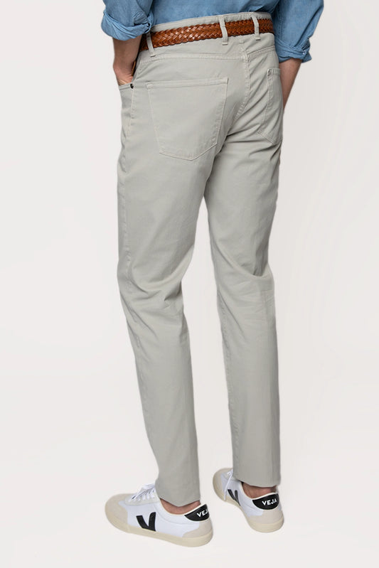 PANTALÓN 5 BOLSILLOS PIEDRA