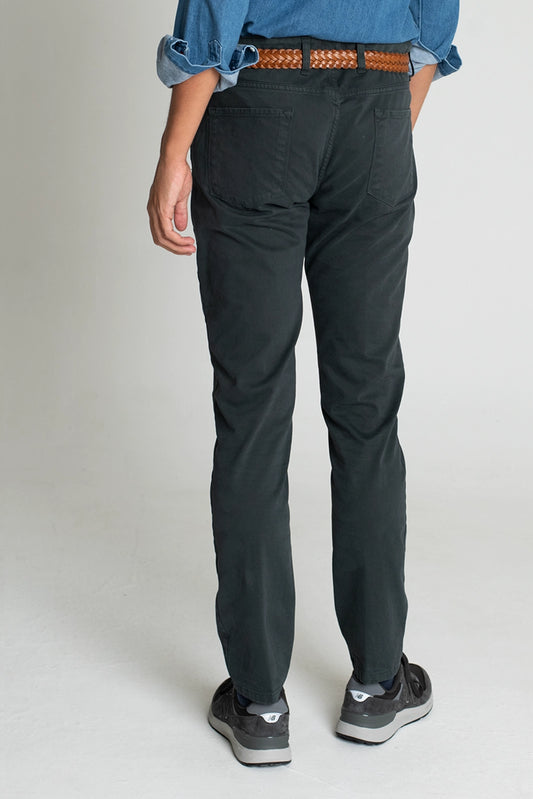 PANTALÓN 5 BOLSILLOS VERDE AZULADO