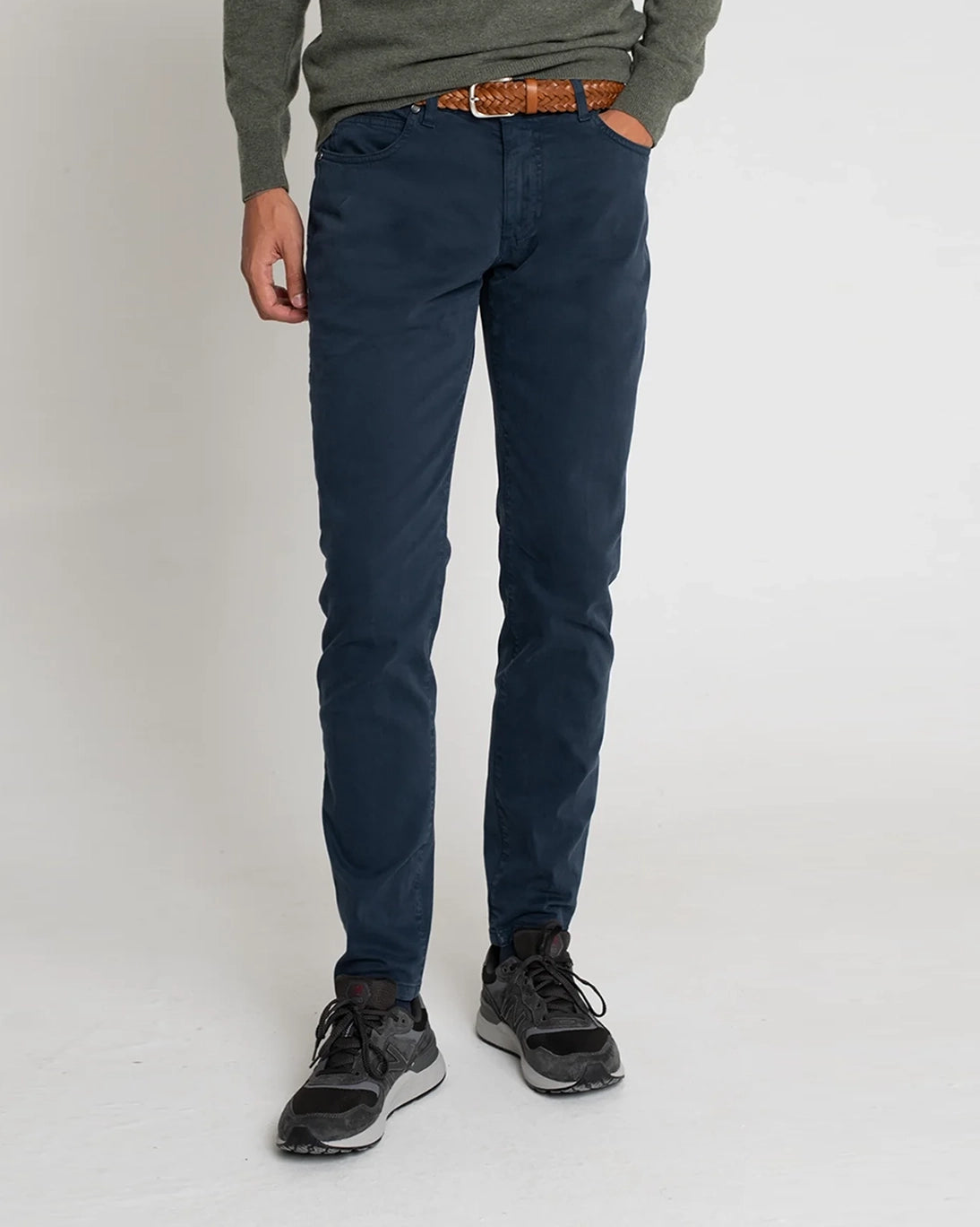 PANTALÓN 5 BOLSILLOS AZUL MARINO