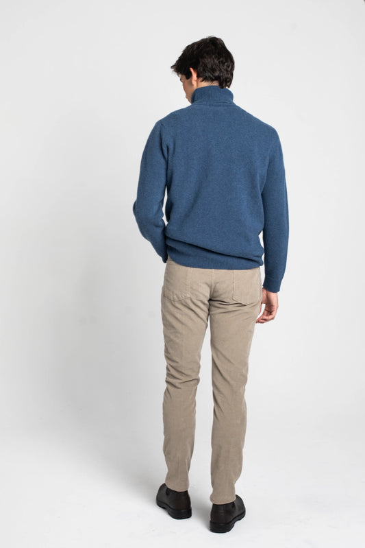 PANTALÓN CHINO PANA BEIGE