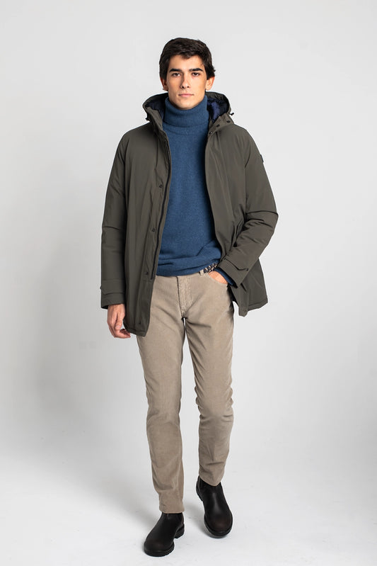 PANTALÓN CHINO PANA BEIGE