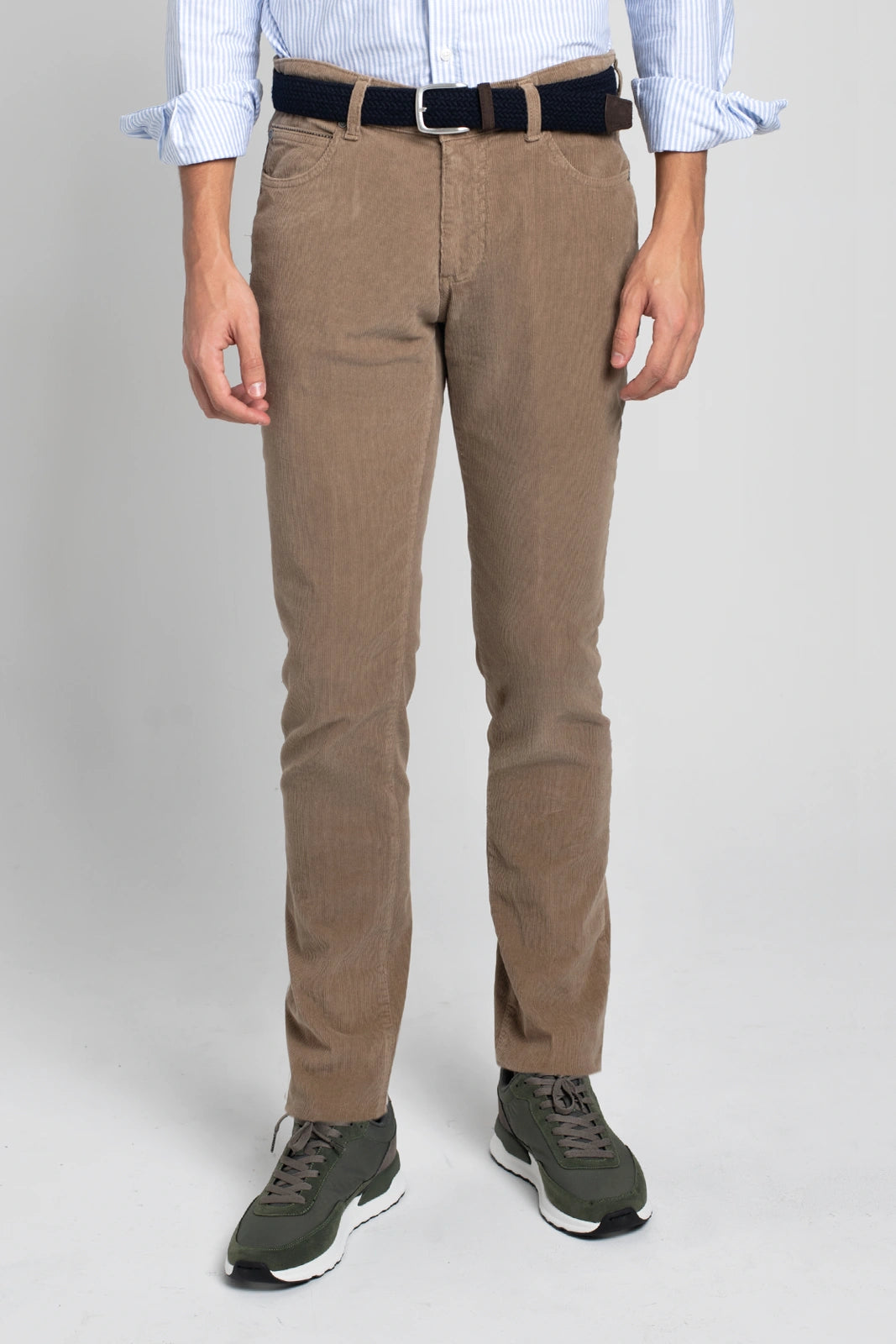 PANTALÓN 5 BOLSILLOS DE PANA TOSTADO