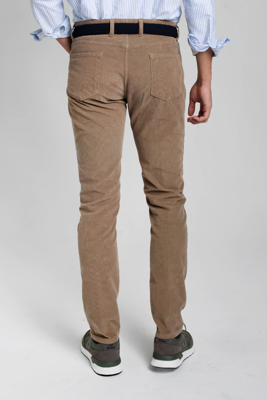 PANTALÓN 5 BOLSILLOS DE PANA TOSTADO