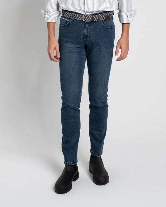 PANTALÓN VAQUERO AZUL OSCURO