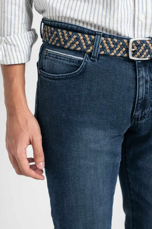 PANTALÓN VAQUERO AZUL OSCURO