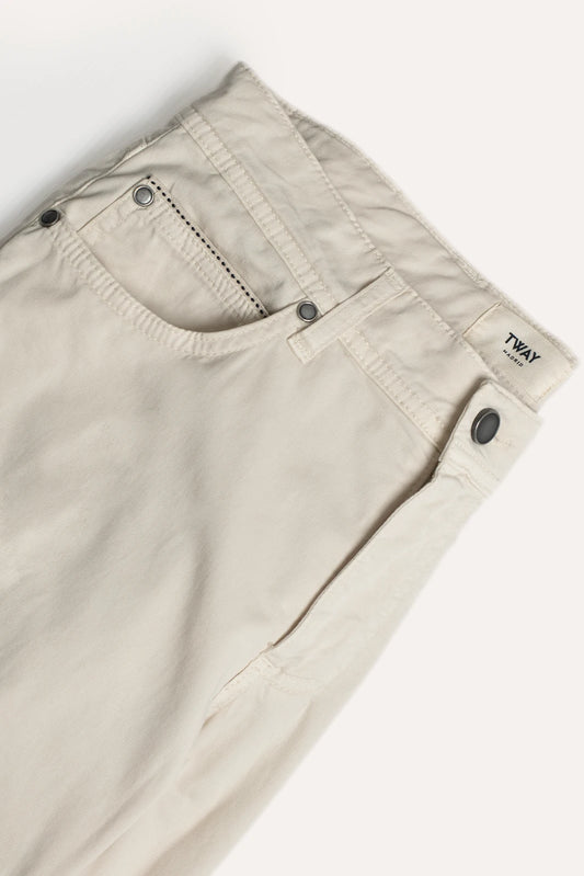PANTALÓN 5 BOLSILLOS BEIGE CLARO