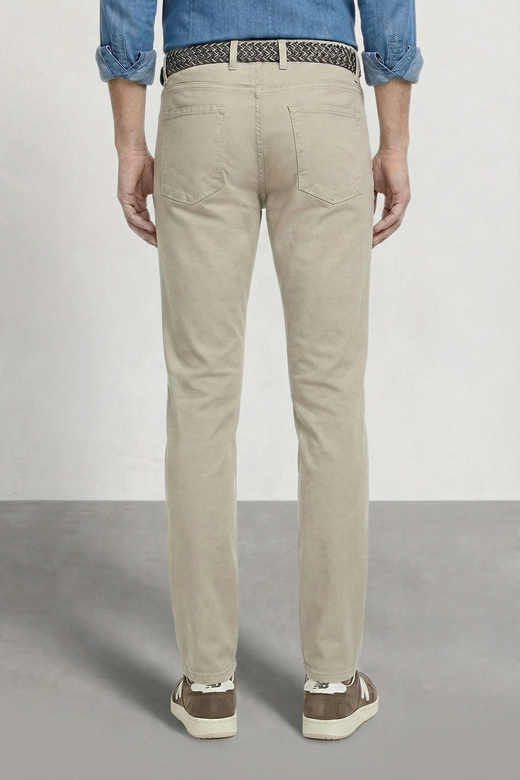 PANTALÓN 5 BOLSILLOS BEIGE