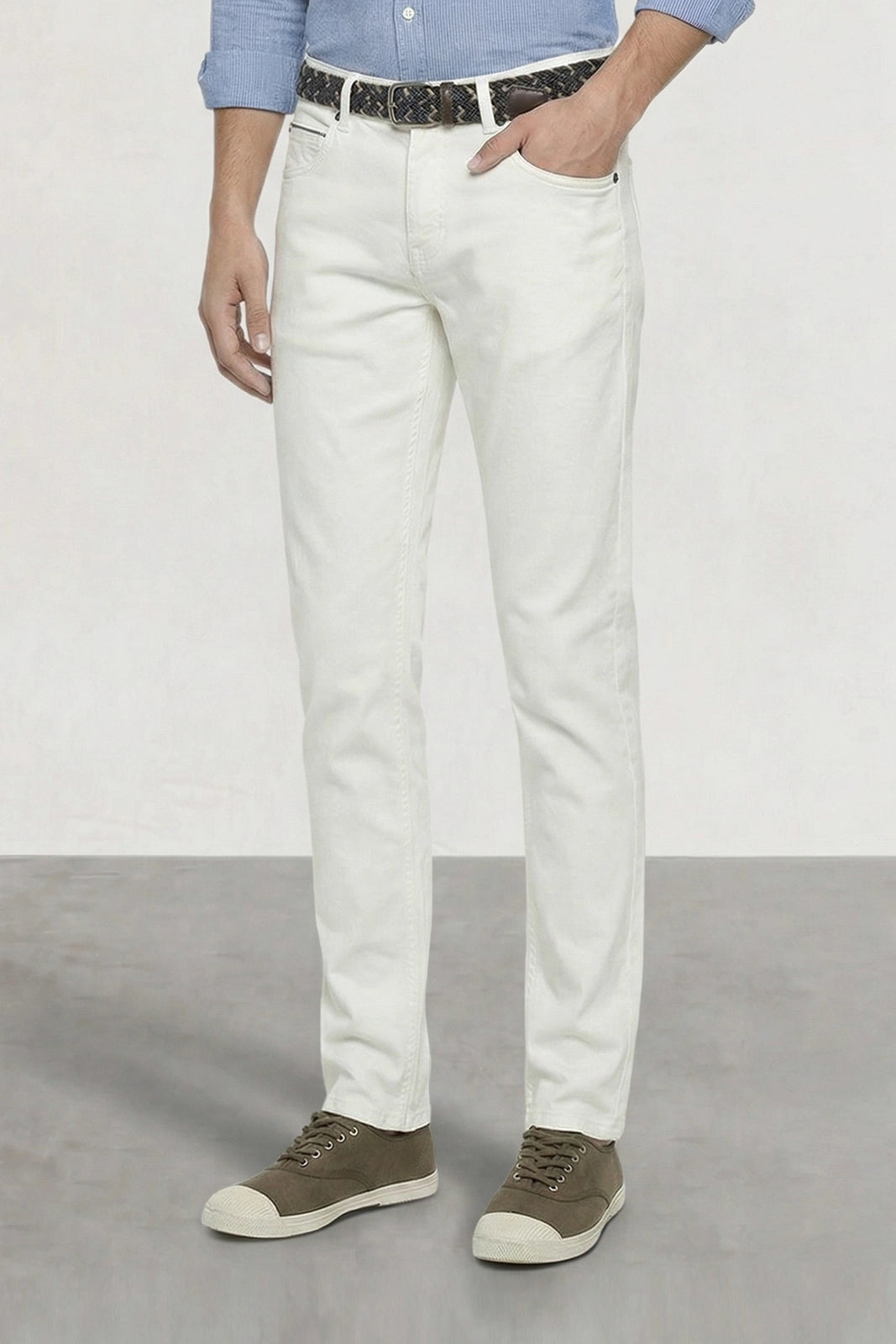 PANTALÓN 5 BOLSILLOS BLANCO