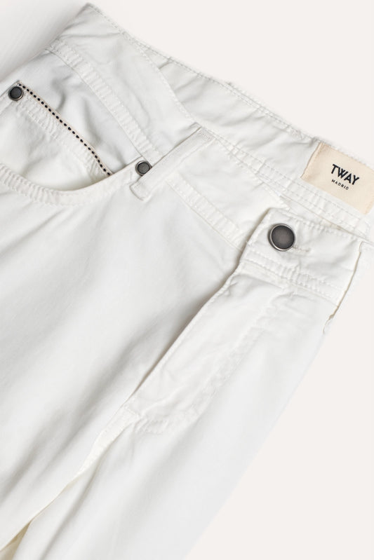 PANTALÓN 5 BOLSILLOS BLANCO