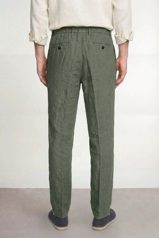 PANTALÓN CHINO LIGERO VERDE