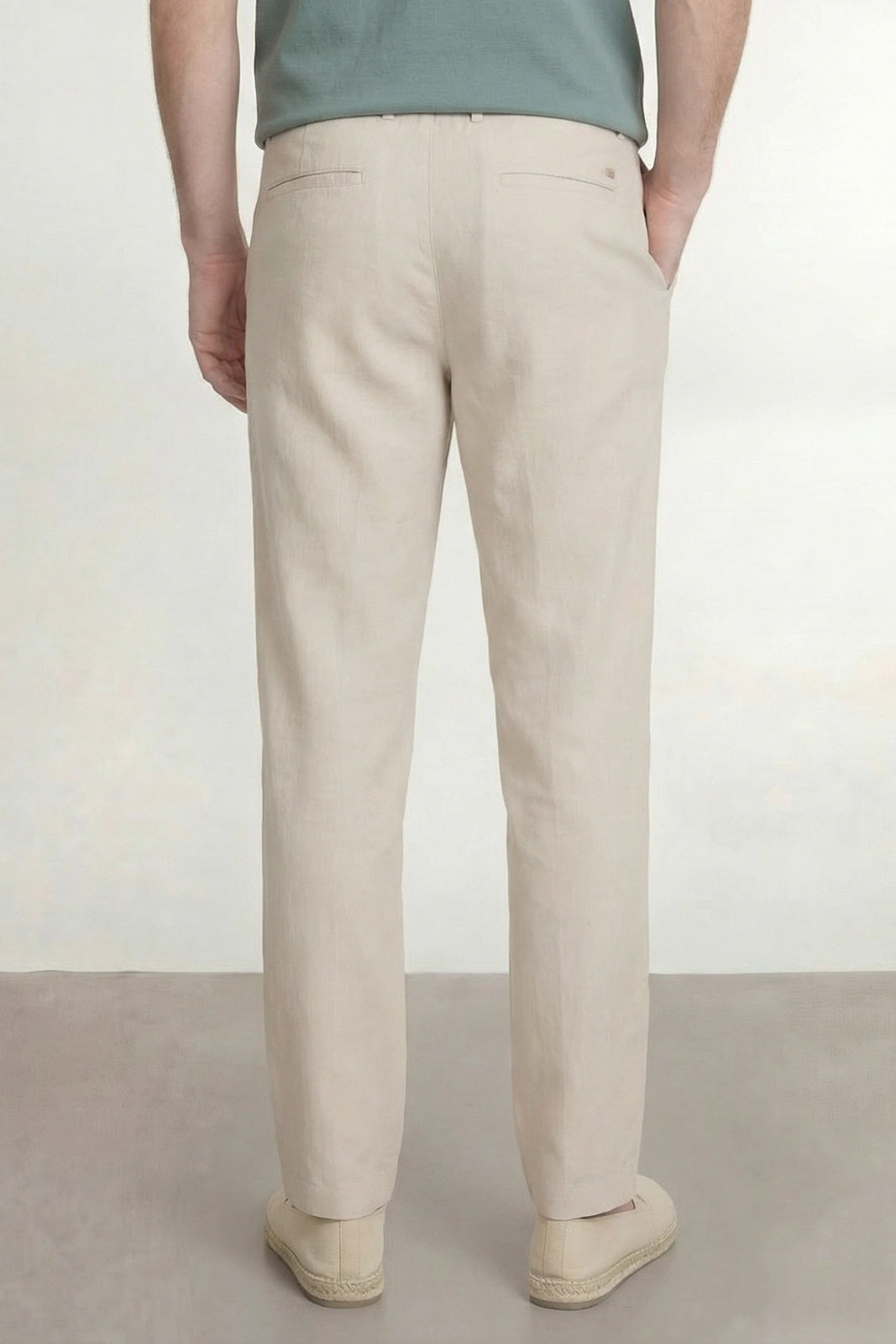 PANTALÓN LINO CRUDO