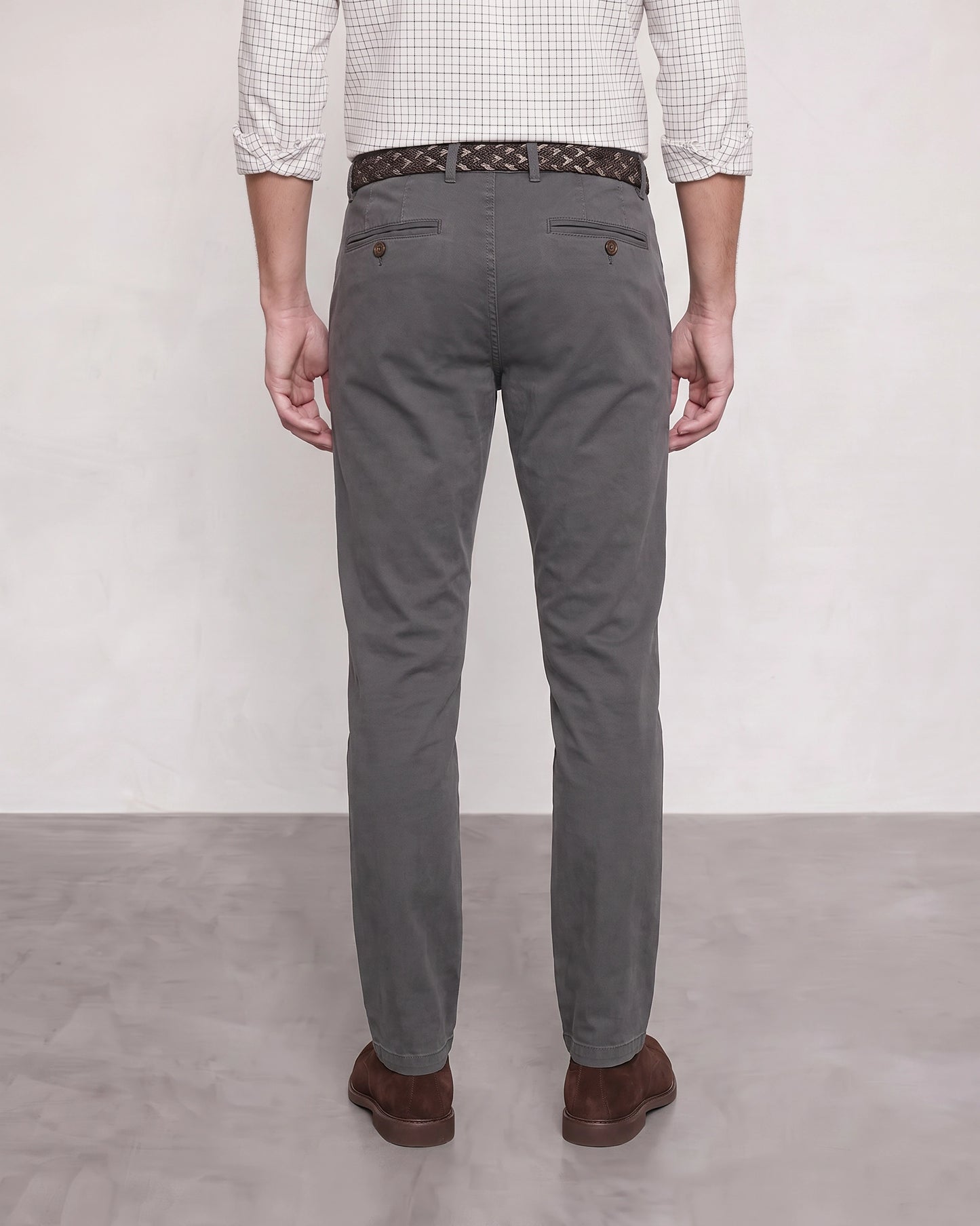 PANTALON CHINO GRIS