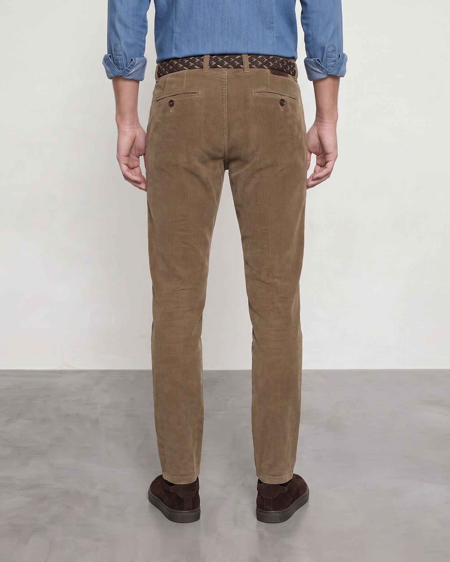PANTALON CHINO PANA MARRÓN