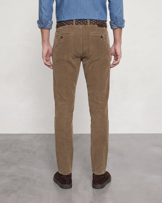 PANTALON CHINO PANA MARRÓN
