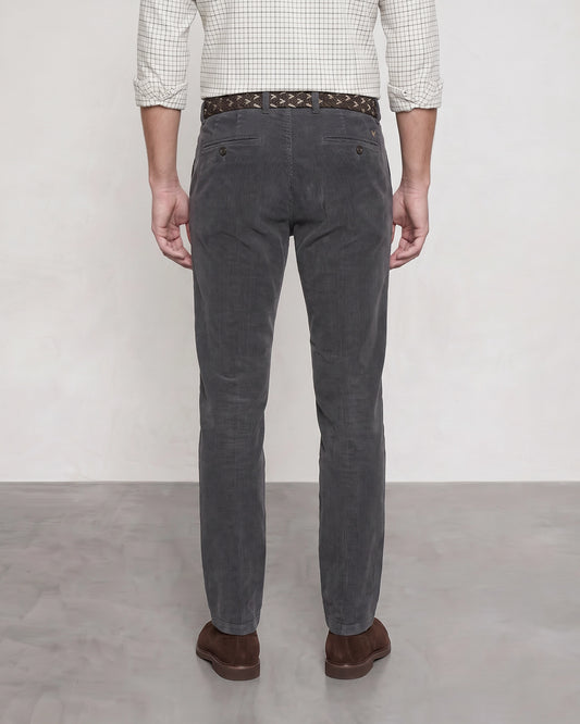 PANTALON CHINO PANA GRIS