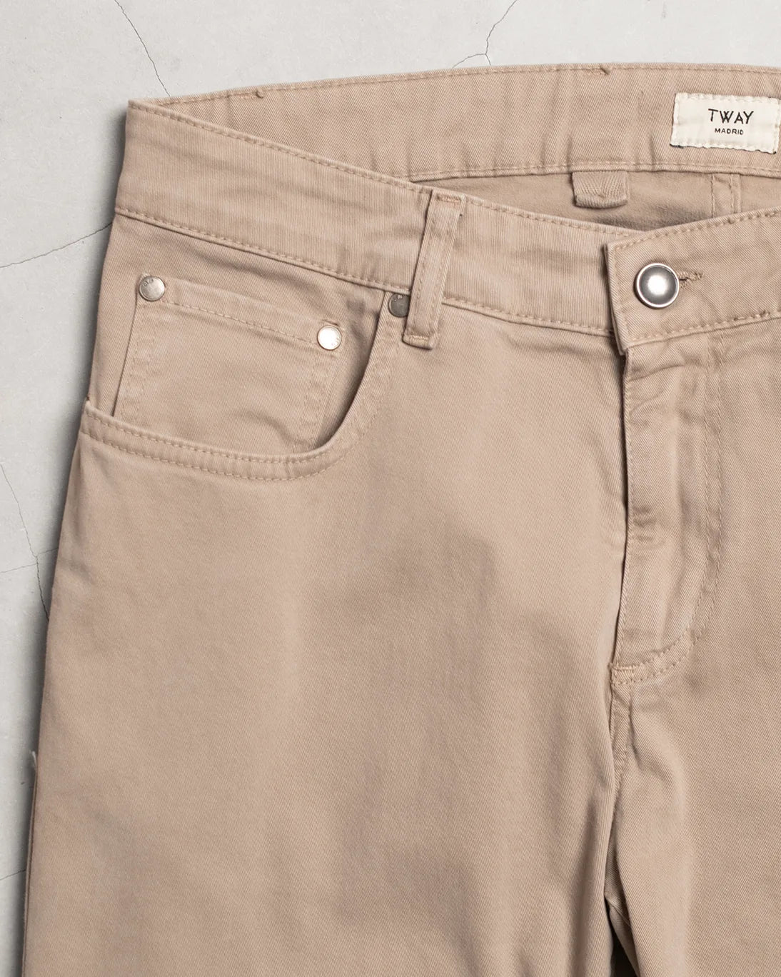 PANTALON CINCO BOLSILLOS BEIGE