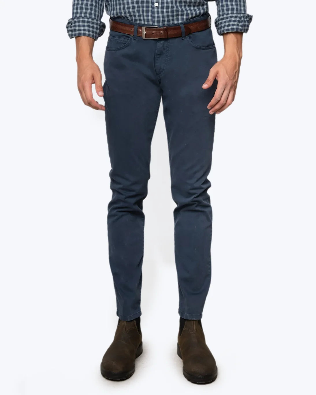 PANTALON CINCO BOLSILLOS  AZUL