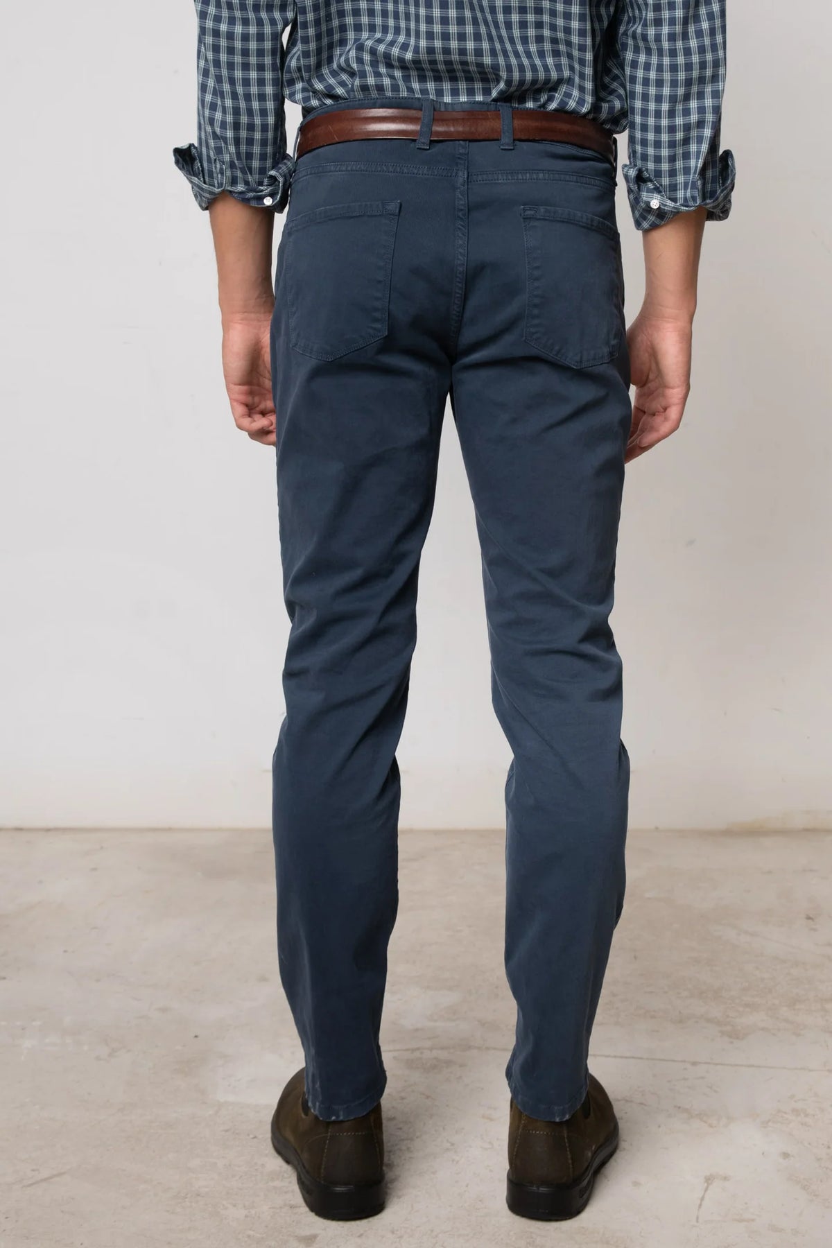 PANTALON CINCO BOLSILLOS  AZUL