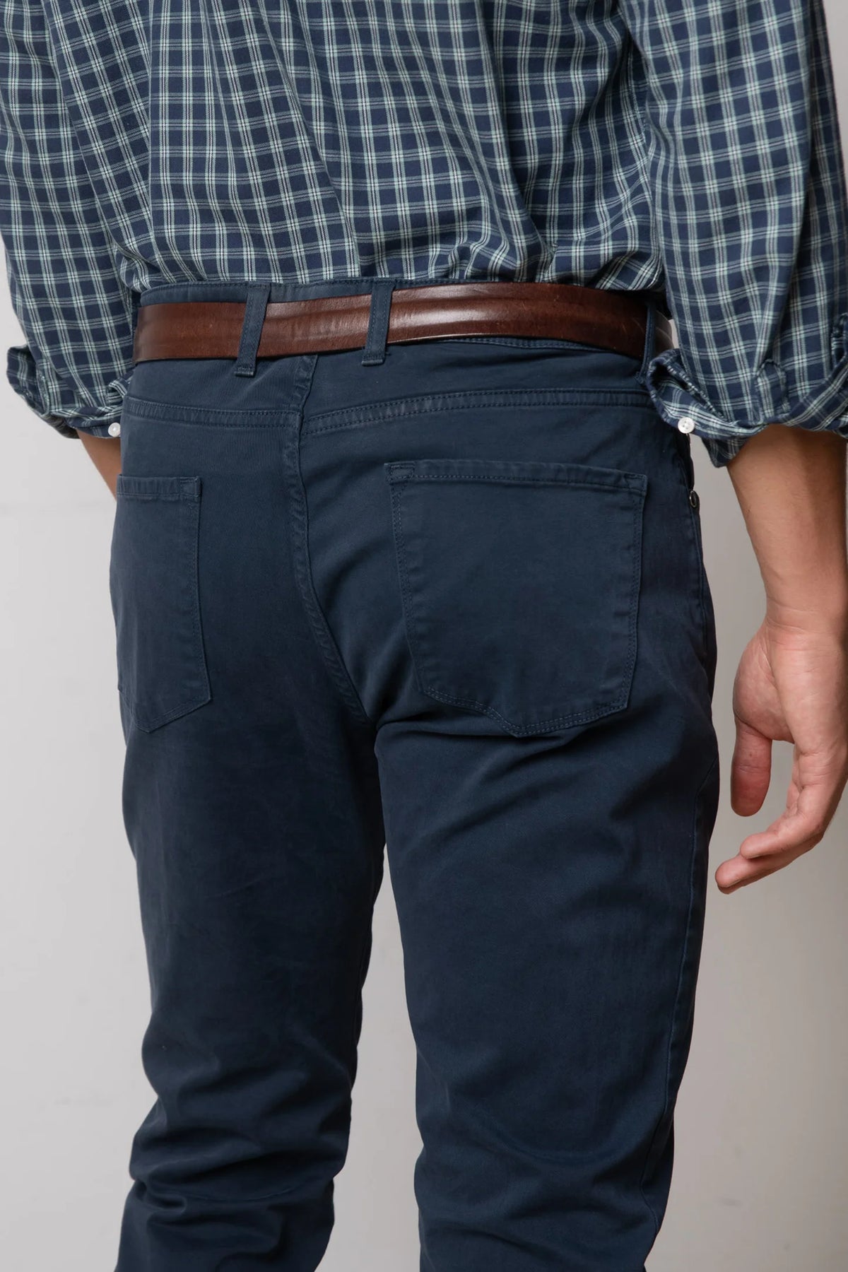 PANTALON CINCO BOLSILLOS  AZUL