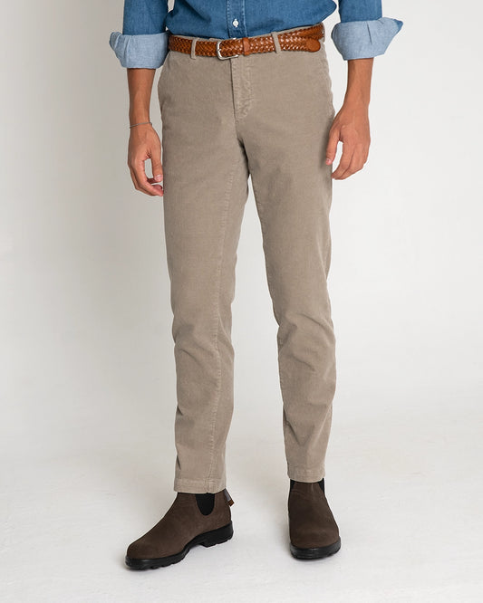 PANTALON CHINO PANA BEIGE
