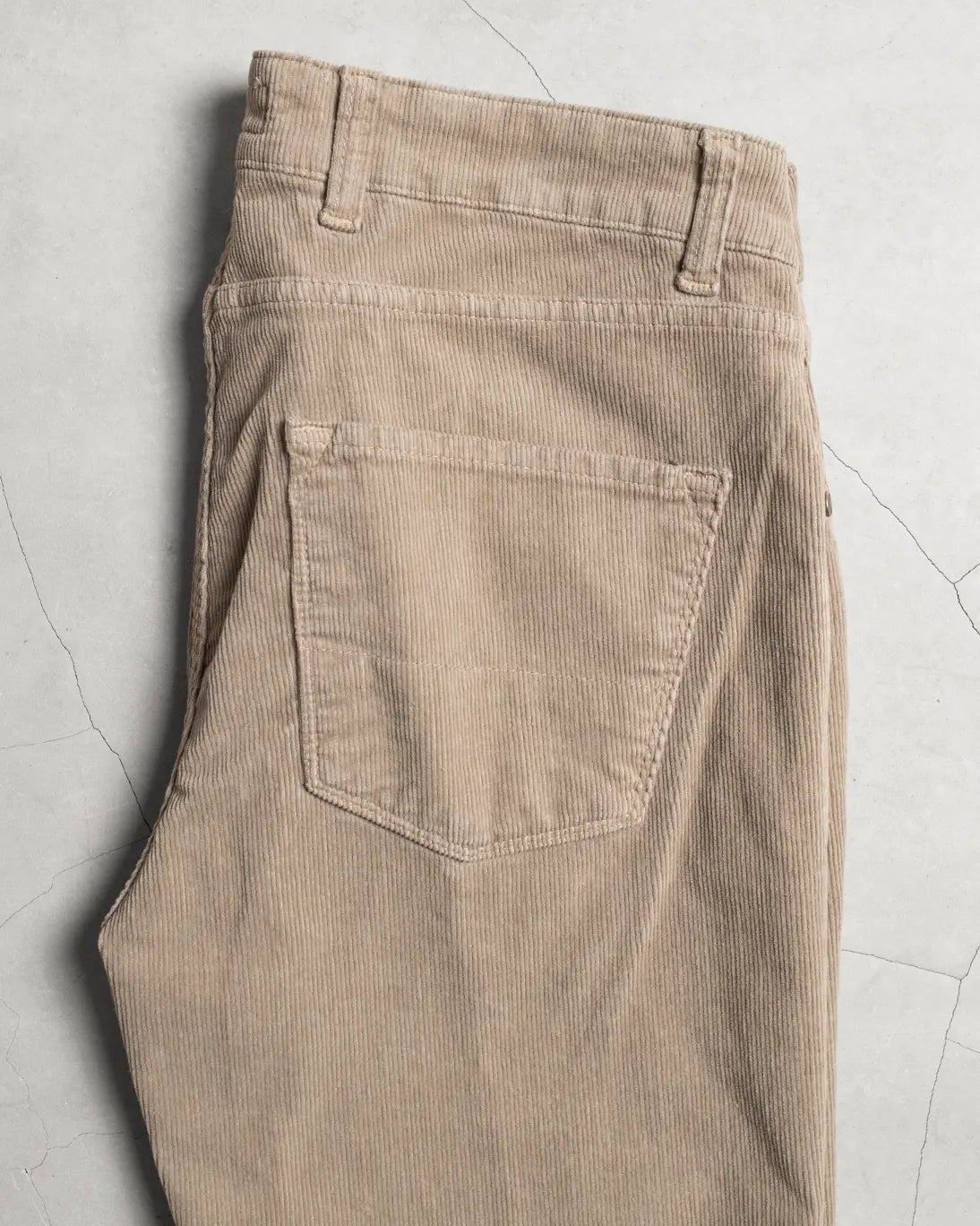 PANTALON 5 BOLSILLOS PANA BEIGE