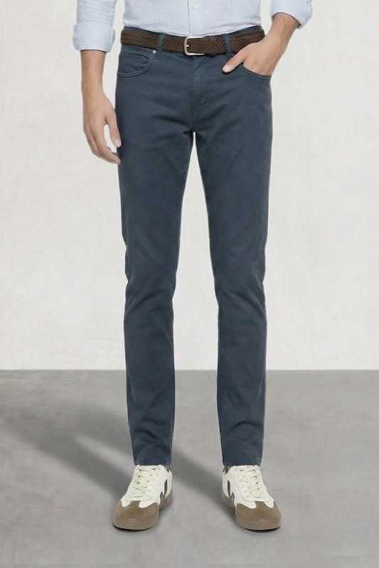 PANTALON 5 BOLSILLOS AZUL OSCURO