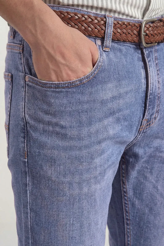 PANTALÓN VAQUERO AZUL CLARO