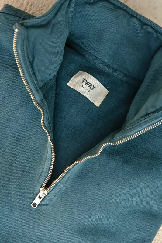 SUDADERA AZULVERDOSA TWAY