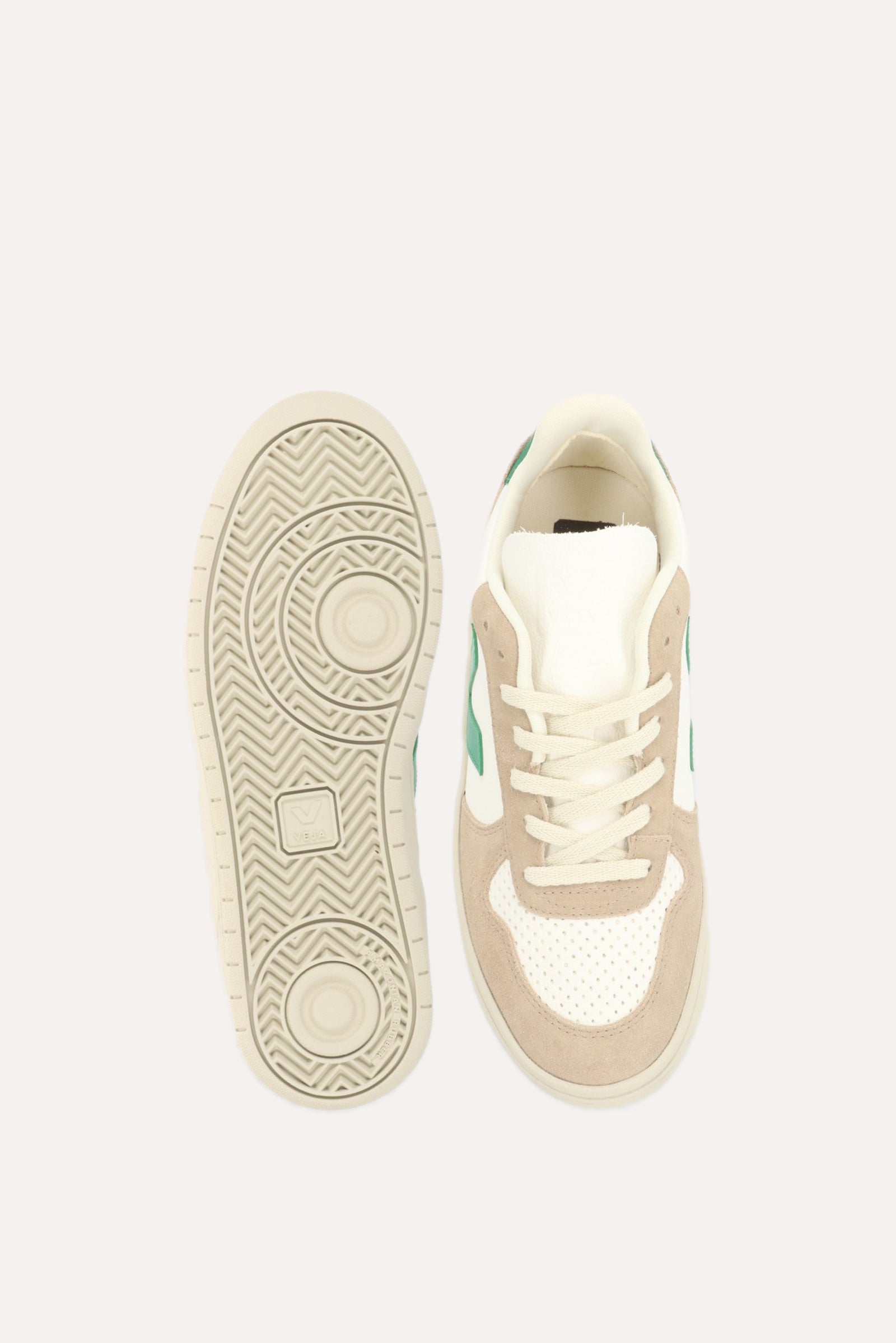 ZAPATILLA V-10 CHFREE VEJA BLANCO EMERAUDE TWAY