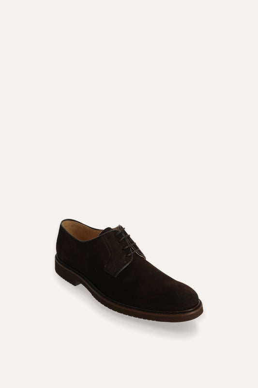 ZAPATOS DE CORDONES SERRAJE MARRÓN