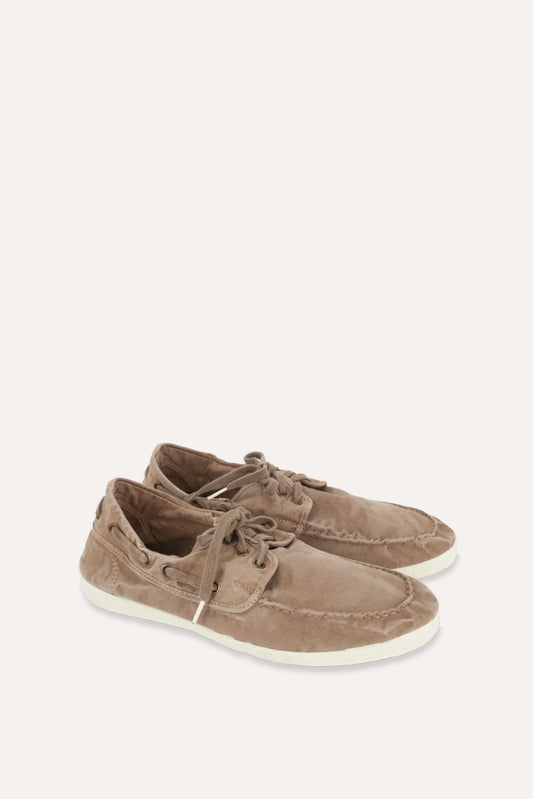 NAÚTICOS DE LONA BEIGE NATURAL WORLD