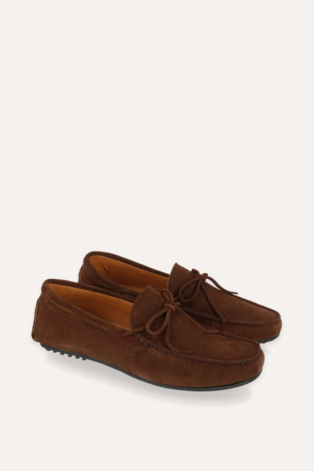 MOCASINES LAZO SERRAJE MARRÓN