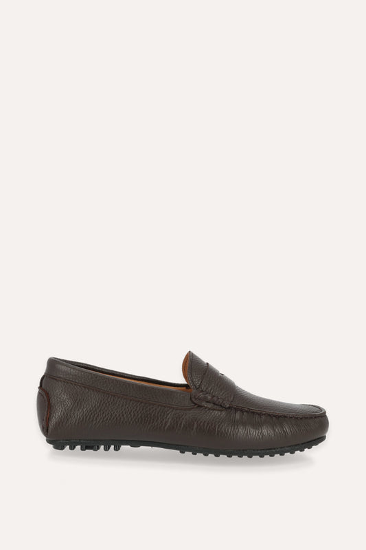 MOCASINES ANTIFAZ PIEL MARRÓN