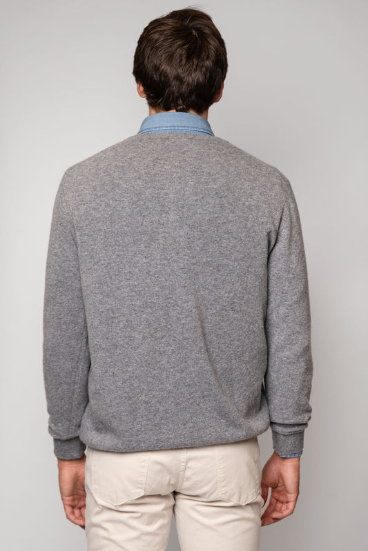 JERSEY CUELLO PICO GRIS