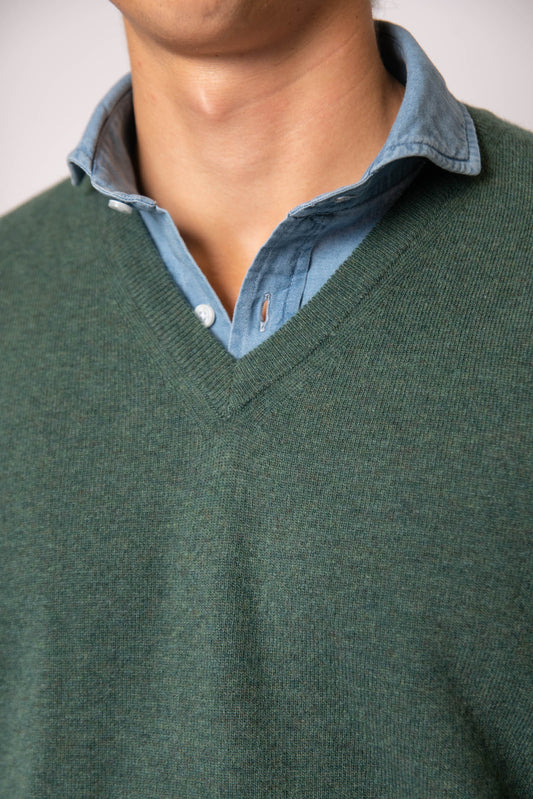 JERSEY CUELLO PICO VERDE