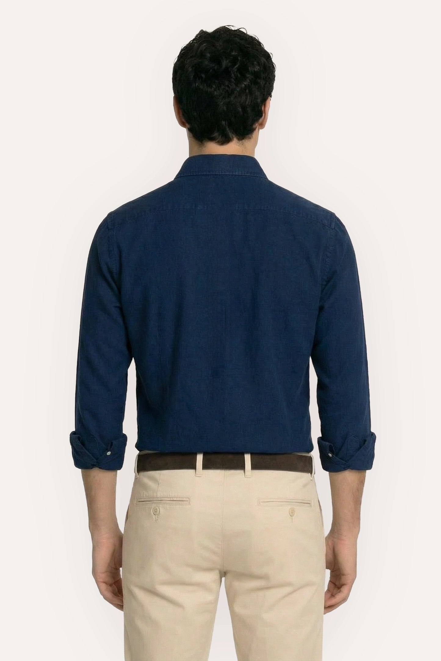 CAMISA AZUL MARINO