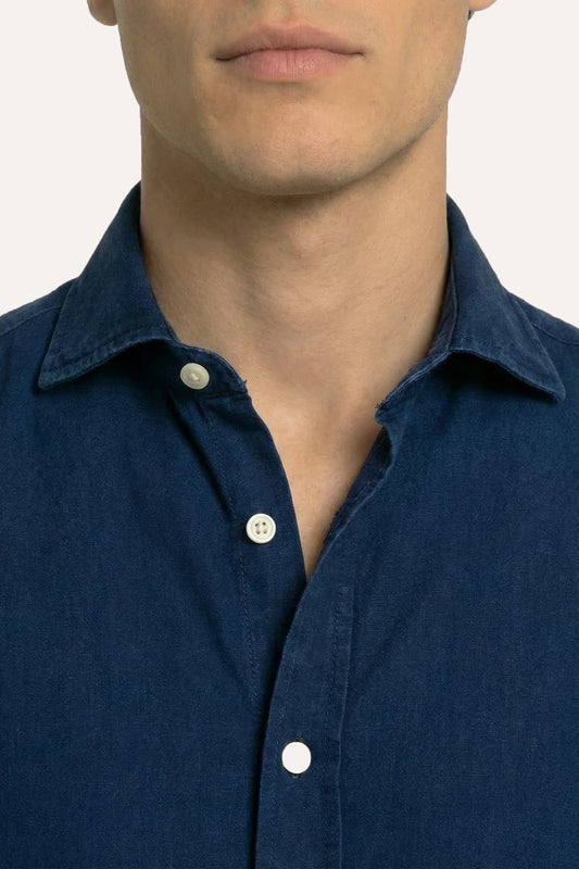 CAMISA AZUL MARINO