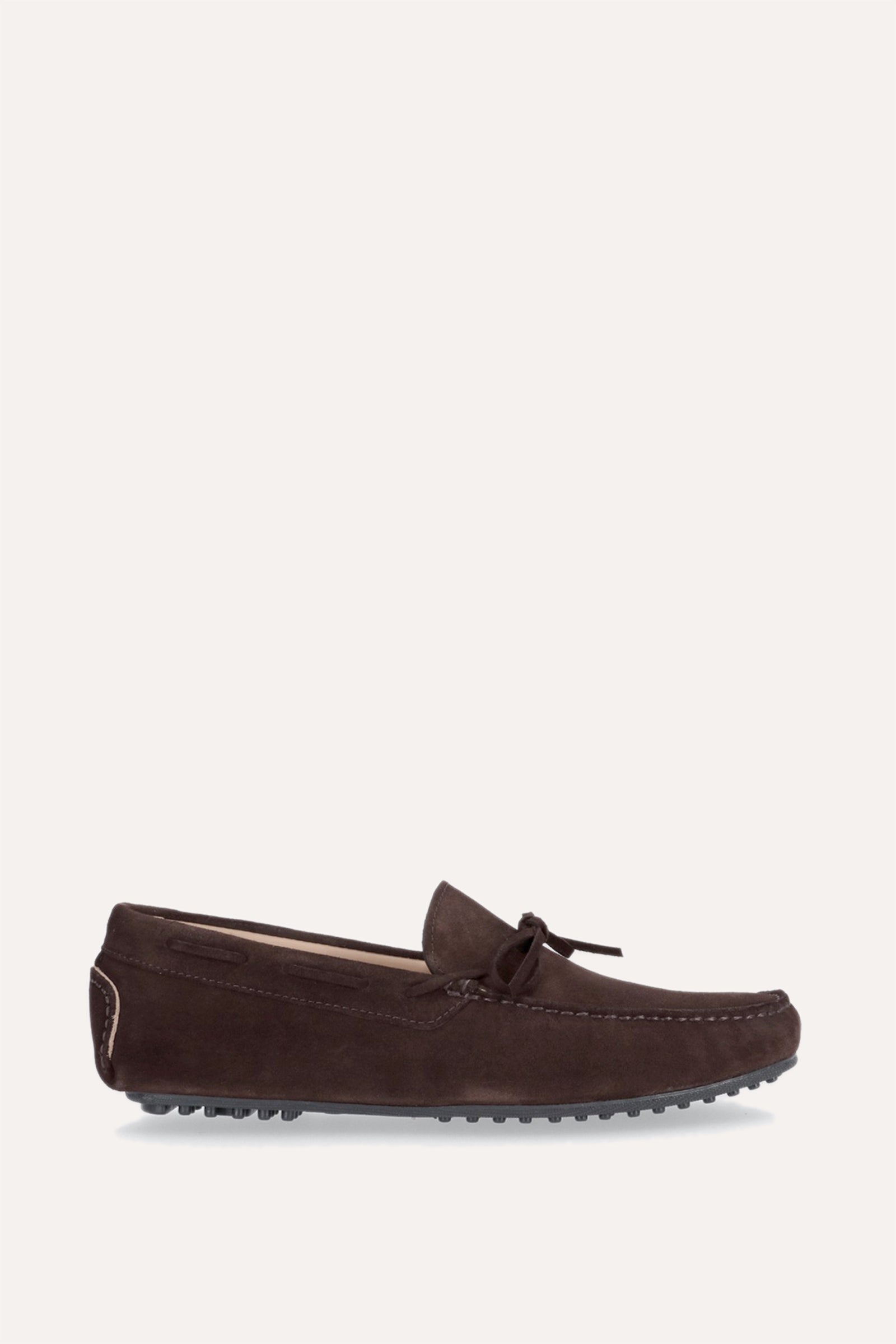 Mocasin lazo marron oscuro Tway 