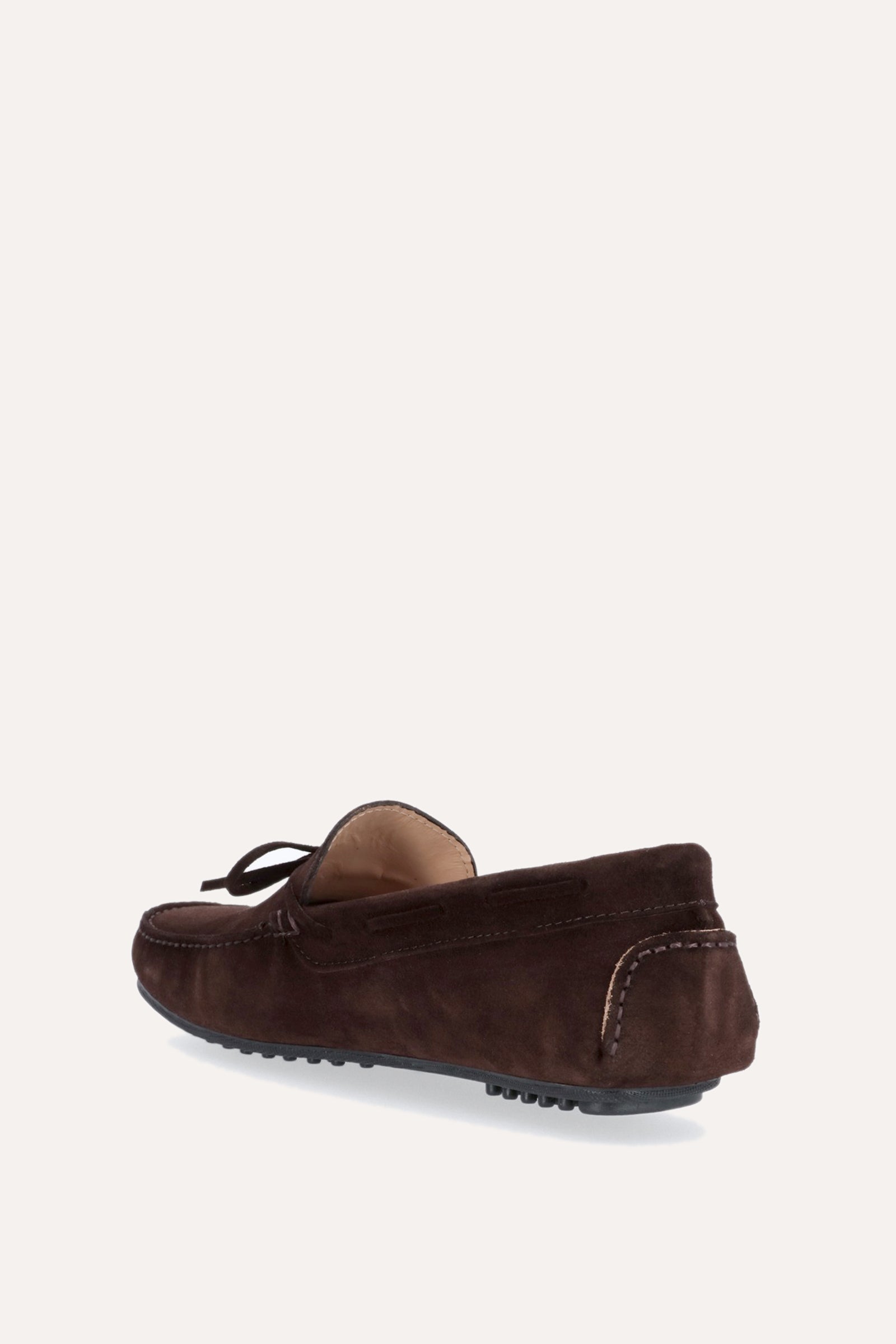 Mocasin lazo marron oscuro Tway 