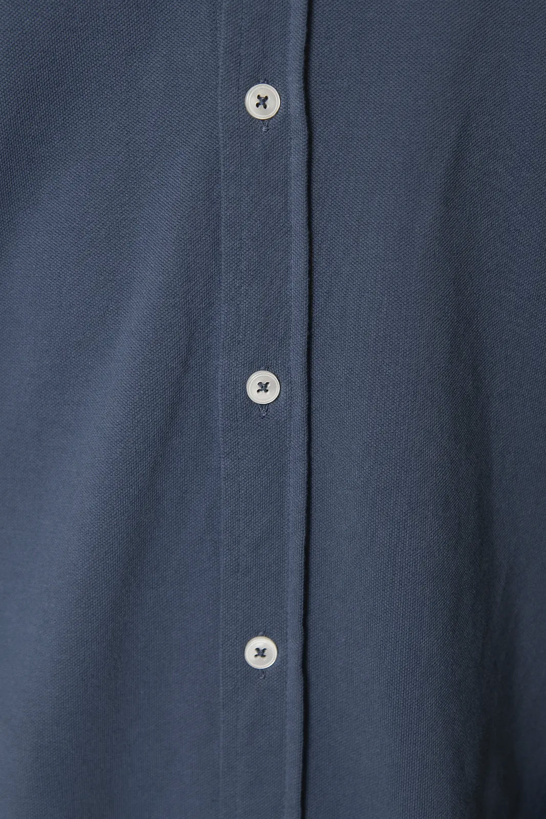 CAMISA PIQUÉ AZUL DENIM